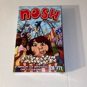Crafty Brand Nosh Card Game Designed by Michal E. Cross